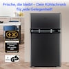 MEDION® LIFE® Mini-Kühl-Gefrierkombi MD 37689, Gesamtnutzinhalt 85 L,  Gefrierkapazität  2,4kg/24h, manuelle  Temperaturkontrolle