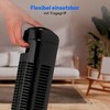 MEDION® LIFE E11 TF Turmventilator (MD 12067), 3 Geschwindigkeitsstufen, 45 Watt Leistung, Timerfunktion, inkl. Fernbedienung