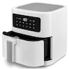 MEDION® LIFE® E40 XL Heißluftfritteuse MD 11740, 100 Rezepte in der Life+ App, ölfreies Frittieren, 9 Automatikprogramme, 5,2 L Korbvolumen