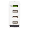 MEDION® LIFE® P87285 Ladegerät, Quick-Charge, Stromversorgung für bis zu vier Geräte, USB-Ladestation, Betriebszustands-LED