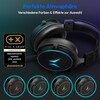 MEDION® ERAZER Mage P20 Gaming Headset, klasse Klangqualität mit ES9260Q Soundchip, flexibles & abnehmbares Mikrofon, RGB, Kabelbedienelement