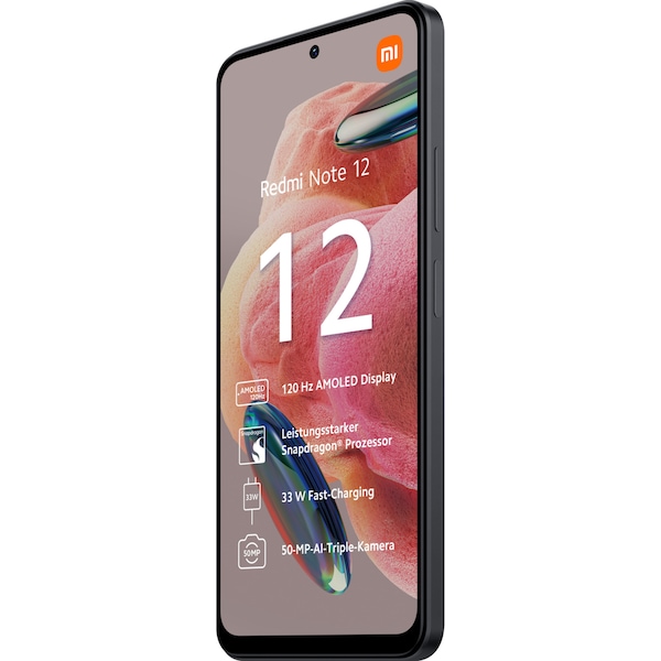 XIAOMI Redmi Note 12, 64 GB, Onyx Gray
