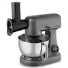 MEDION® LIFE Digitale Küchenmaschine MD12600, 800 W Gleichstrommotor, Energiesparend, Ultraleise, Digitales Sensor-Touch-Display, 4,6 L Edelstahlschüssel, Inkl. Fleischwolf