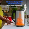MEDION® LIFE Wasserkocher MD12105,  2.200 Watt Leistung, doppelwandiges gehäuse, 1,5 L Kapazität, Strix Steuerung