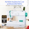 MEDION® LIFE Nähmaschine SM70 (MD 11179) , 12 verschiedene Stickmuster, 4-Stufen-Knopfloch,  einstellbare Stichlänge, 70-Watt-Motorleistung