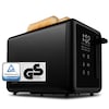 MEDION® MEDION LIFE Toaster MD12102, 2 Toastschlitze für zwei Toastscheiben, LED Sensor-Touch-Display für präzise Steuerung, 7 Bräunungsstufen und 5 Automatikprogramme