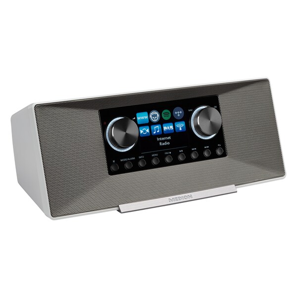 Medion P85289 Stereo Internetradio 7 1 Cm 2 8 Tft Display Dab Ukw Empfanger Wlan Dlna Spotify Connect 2 X 6 W Rms Medion Online Shop