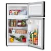 MEDION® LIFE® Mini Kühlschrank mit Gefrierfach MD 37689, Gesamtnutzinhalt 85 L,  Gefrierkapazität  2,4kg/24h, manuelle  Temperaturkontrolle