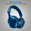 MEDION® Over Ear-Kopfhörer LIFE HX-1 Pro blau, bis zu 190 Stunden Akkulaufzeit, Hybrid Active Noise Cancelling, 7 EQ-Presets + 1 App-Preset, Bluetooth® 6.0 wireless technology, IPX4 Spritzwasserschutz