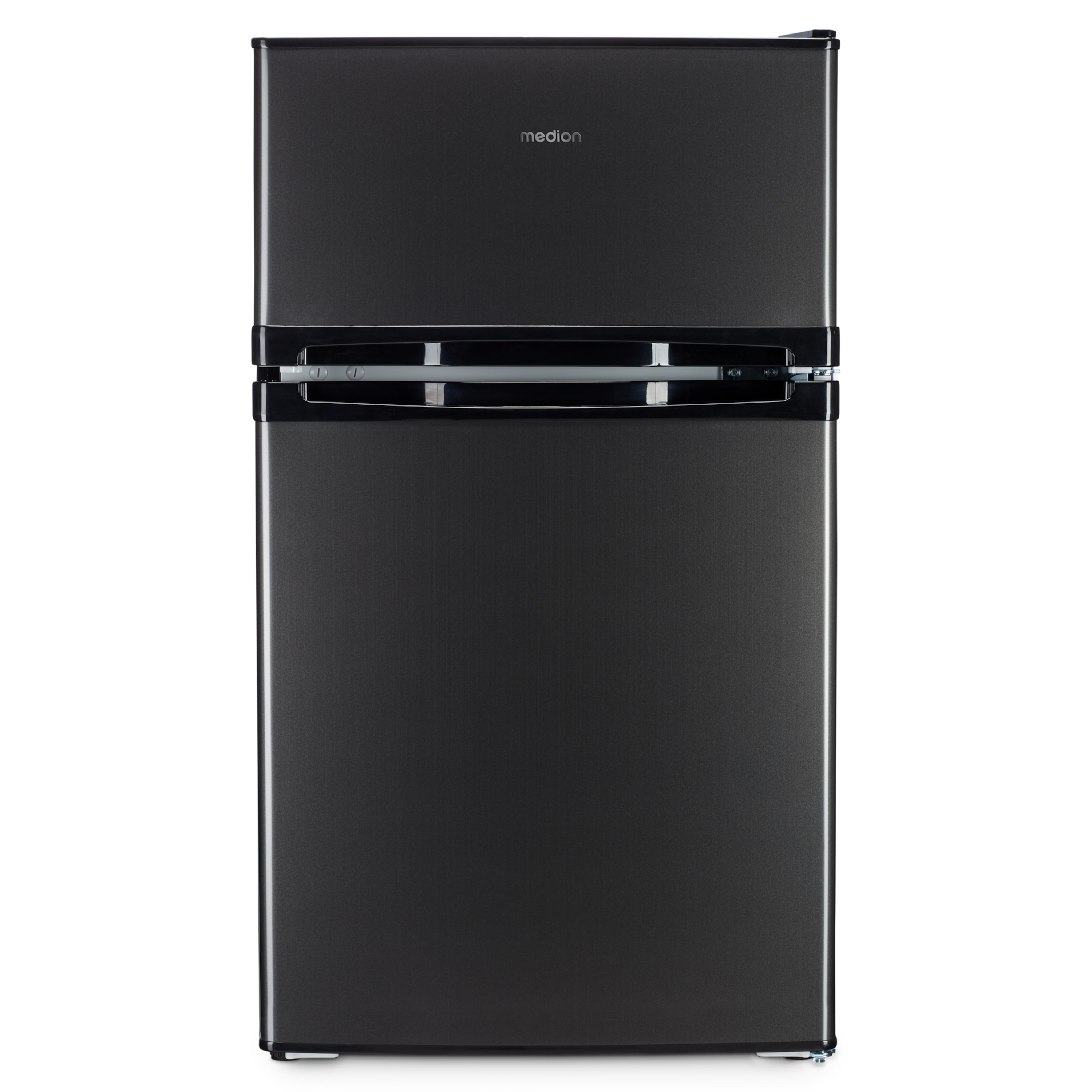 MEDION® LIFE® Mini Kühlschrank mit Gefrierfach MD 37689, Gesamtnutzinhalt 85 L,  Gefrierkapazität  2,4kg/24h, manuelle  Temperaturkontrolle