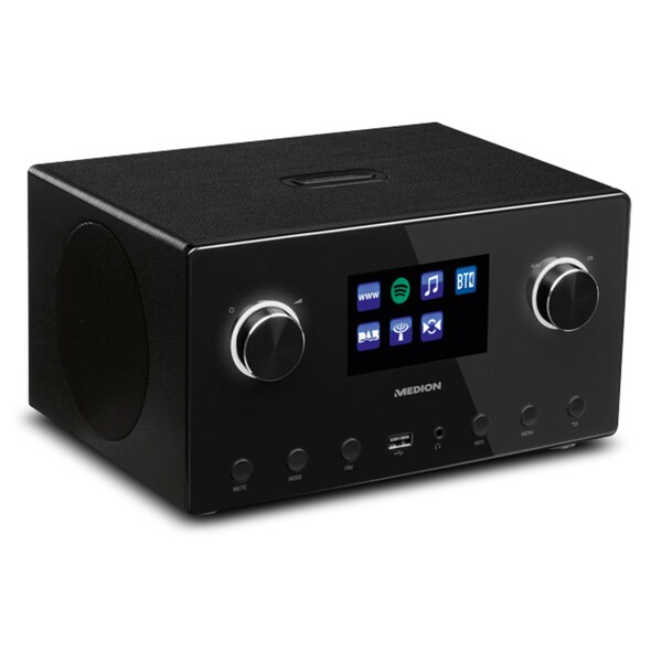 MEDION® LIFE® P85096, WLAN Internet-Radio mit 2.1 Sound ...