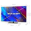 MEDION® LIFE® X16570 (MD 30709) LCD Smart-TV, 163,9 cm (65'') Ultra HD Display, HDR, Dolby Vision®, Micro Dimming, MEMC, PVR ready, Netflix, Amazon Prime Video, Disney+,  Bluetooth®, DTS Virtual X, DTS HD, Dolby Atmos®, HD Triple Tuner, CI+