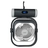 MEDION® LIFE Camping Ventilator E10 TF, 20 W Leistung, 5 Geschwindigkeitsstufen, 110° Oszillation, 10.000 mAh Akku, als Powerbank nutzbar, LED