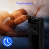 MEDION® LIFE E10 TF Turmventilator (MD 10319), 3 Geschwindigkeitsstufen, 45 Watt Leistung, zuschaltbare Schwenkfunktion, inkl. Fernbedienung