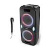 MEDION® LIFE® P61468 Partylautsprecher, PLL-UKW Radio, Bluetooth® 5.0, satter Sound, verschiedene Lichteffekte, X-Bass Bassanhebung, inkl. Mikrofon, 2 x 22 W RMS Ausgangsleistung