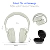 MEDION® Over Ear-Kopfhörer LIFE HX-1 Plus monochrom, bis zu 100 Stunden Akkulaufzeit, 5 EQ-Presets + 1 App-Preset, Feed Forward Noise Cancelling, Bluetooth® 6.0 wireless technology, IPX4 Spritzwasserschutz