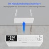 MEDION® LIFE® P66750 DAB+ Premium Küchenradio, 6,1 cm (2,4'') TFT-Farbdisplay, DAB+/PLL-UKW Radio, Bluetooth® 5.0, LED-Beleuchtung, 2 x 3 W RMS