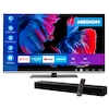 MEDION® LIFE® X15564 (MD 32355) OLED Smart-TV, 138,8 cm (55'') Ultra HD + MEDION® LIFE® P61155 2.0 Soundbar - ARTIKELSET