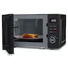 MEDION® LIFE® 2 in 1 Mikrowelle MD12021, 800 Watt Mikrowellenleistung, 1000 Watt Grillleistung, 9 Automatikprogramme, 20 L Kapazität, 5 Leistungsstufen, digitaler 95 min. Timer, Auftaufunktion