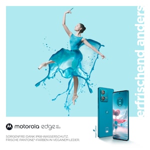 MOTOROLA edge 40 Neo, 256 GB, Caneel Bay