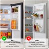 MEDION® LIFE Kühlschrank MD370009, 76 L Nutzinhalt, 3 Ablagen & 2 Türfächer, temperaturregulierbar (0–8 °C), wechselbarer Türanschlag, Energieklasse E