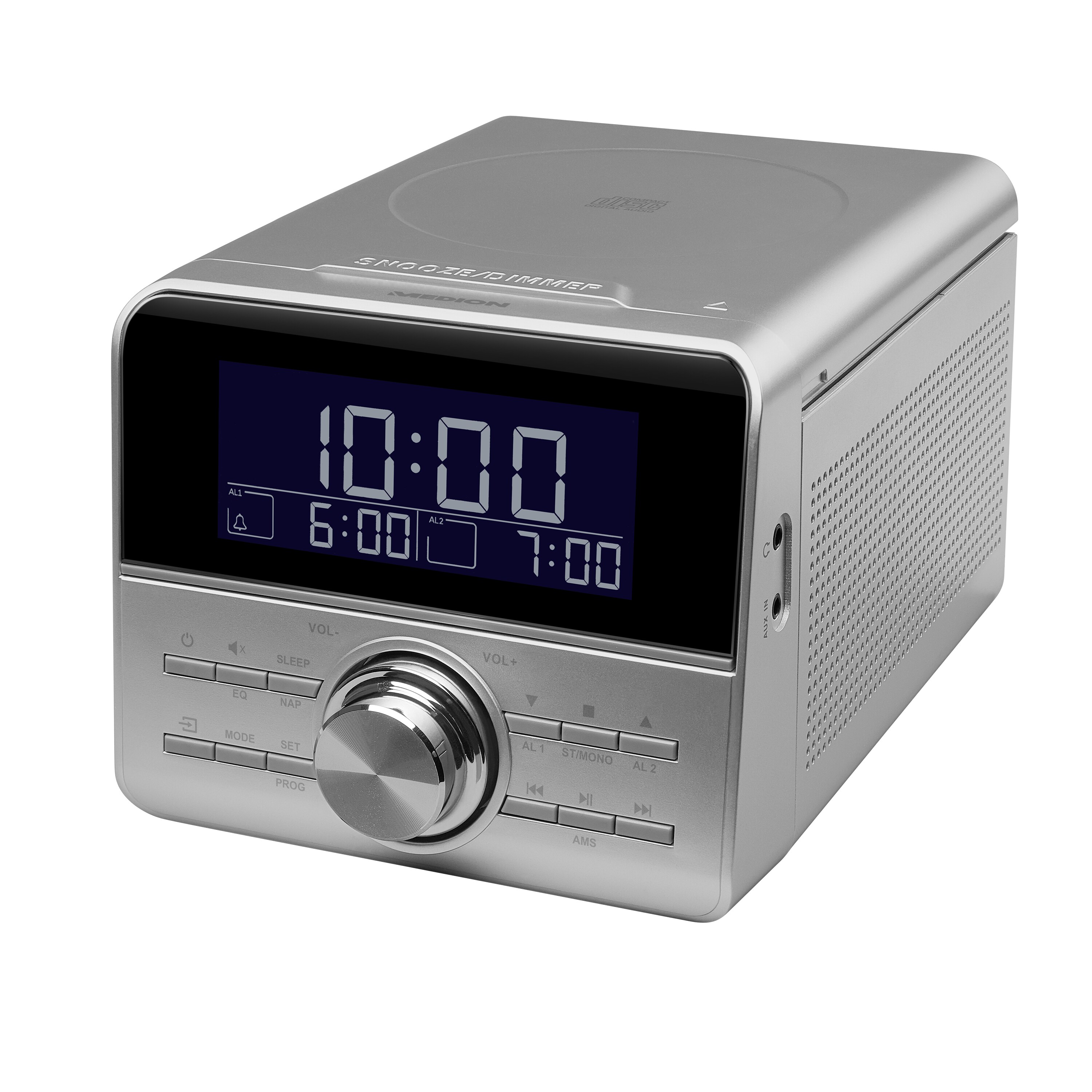 MEDION® LIFE® E66428 CDUhrenradio, negatives LCDisplay