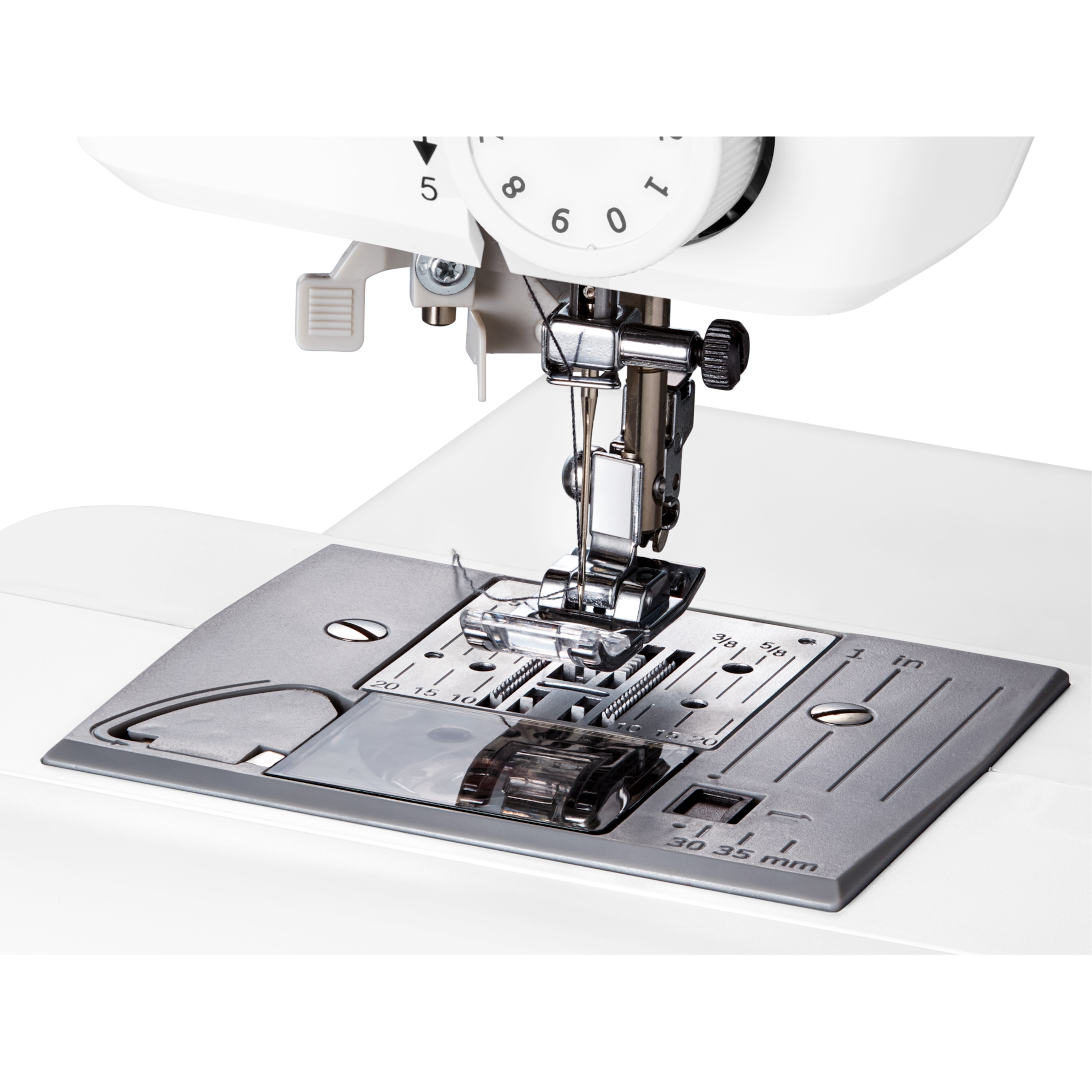 MEDION® LIFE® Digitale Nähmaschine SD36 (MD11881), einstellbare Stichlänge und Stichbreite, 270 Stichmuster, Integriertes Zubehörfach, 36 Watt Motorleistung