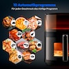 MEDION® LIFE® X10 XL Heißluftfritteuse MD 11780, 100 Rezepte in der Life+ App, innovative Wassersprayfunktion, 10 Automatikprogramme, ca. 5 L Korbvolumen, Temperatur einstellbar bis 230 °C