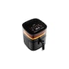 MEDION® LIFE® X10 XL Heißluftfritteuse MD 11780, 100 Rezepte in der Life+ App, innovative Wassersprayfunktion, 10 Automatikprogramme, ca. 5 L Korbvolumen, Temperatur einstellbar bis 230 °C