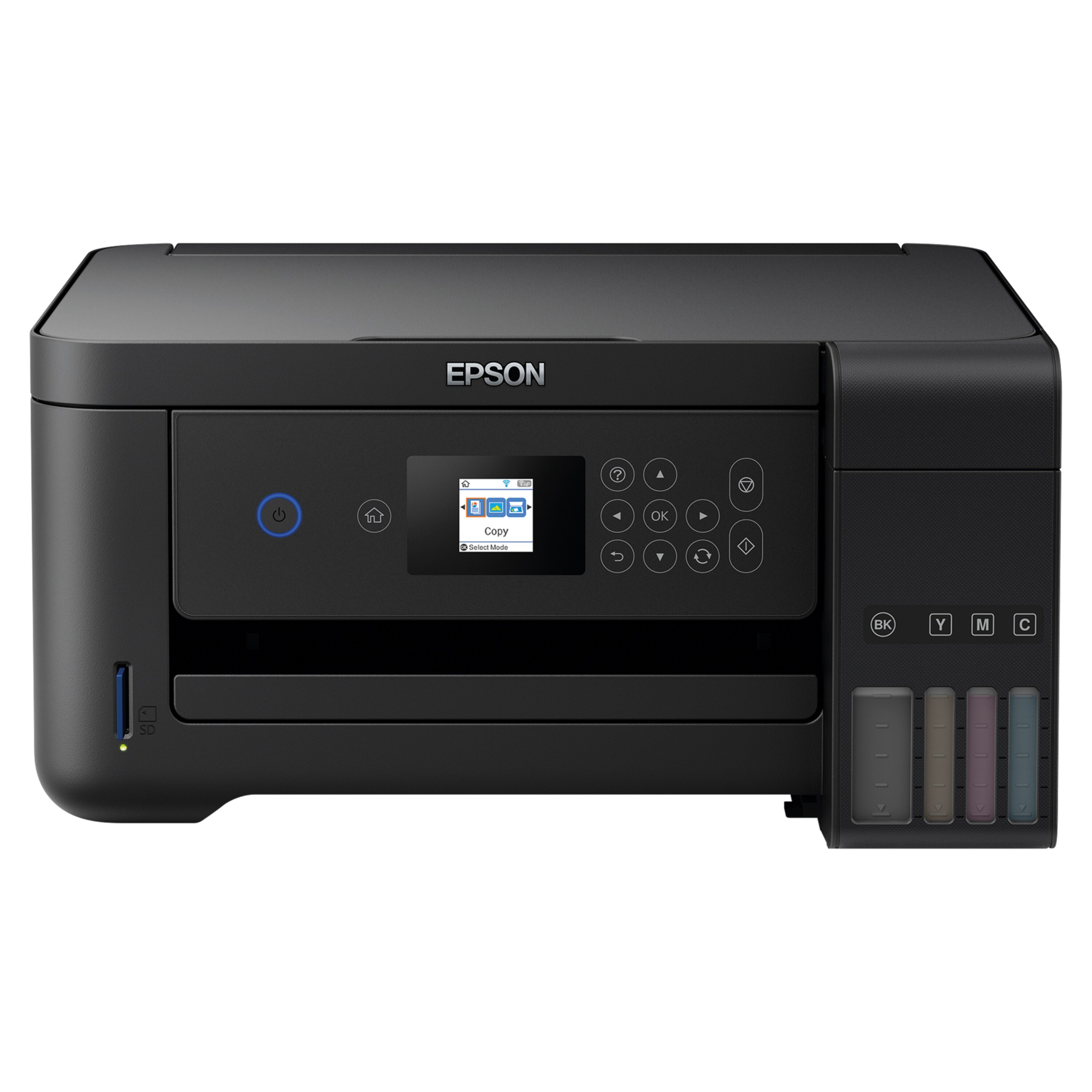 EPSON EcoTank ET-2750 3-in-1 Tintenstrahldrucker, WiFi und Apps, Drucken, Scannen und Kopieren, Duplex, großvolumiger Tintentank