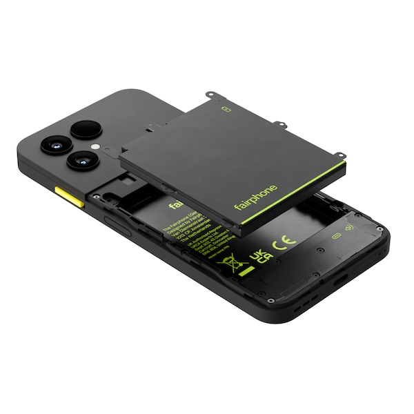 FAIRPHONE Gen. 6, 256 GB, Horizon Black (Model: FP6)