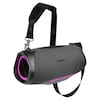 MEDION® LIFE® P61762 Tragbarer Bluetooth® Lautsprecher L, Dual Illuminated & Lightstrip (RGB-Lichteffekte), Bluetooth® 5.3, integrierter Akku mit bis zu 47 Stunden Laufzeit, robustes & mobiles Design, 2 x 25 W RMS