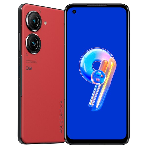 ASUS Zenfone 9 128 GB, 8 GB RAM, Sunset Red