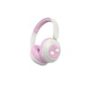 MEDION® LIFE HE-1 Kids Bluetooth Kinderkopfhörer, 3-stufiger Gehörschutz, bis zu 85 Std. Akkulaufzeit, MP3-Player, Bluetooth 5.4, AUX & microSD, LED-Lichtring, austauschbare Designs