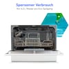 MEDION® LIFE® Tischgeschirrspüler DWT60 (MD37496), für 6 Gedecke, 7 Programme, LED- Anzeige, Geräuschlevel ca. 47 dB
