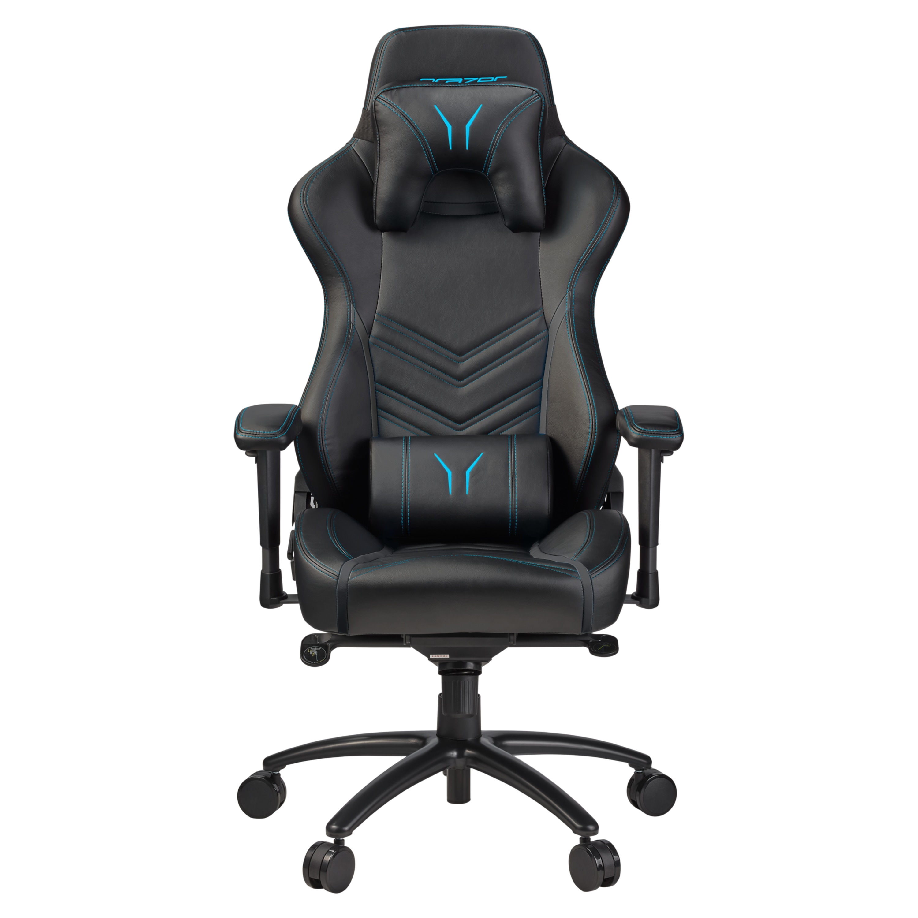 MEDION® ERAZER® X89020 E-Sport Gaming Tisch & ERAZER® X89410 Gaming Stuhl (blau) - ARTIKELSET