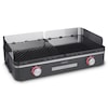 MEDION® LIFE Tischgrill mit Dual-Zonen-System (MD12027), 2,400 Watt, 2 abnehmbare Platten, LED-Statusanzeige (weiß, rot, grün), IPX4-Schutz