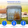 MEDION® MEDION LIFE Thermoelektrische Kühlbox MD370030, 35 L, Kühlen bis 20 °C unter Umgebung, Warmhalten bis 55 °C, 12 V / 230 V / USB 5 V, ECO Modus