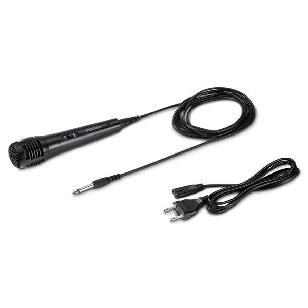 MEDION® LIFE® S61991 Partylautsprecher, tragbares Bluetooth®-Soundsystem. Bluetooth® 5.3 für kabellose Musikübertragung, verschiedene Lichteffekte, integrierter Akku, TWS-Funktion, 50 W RMS