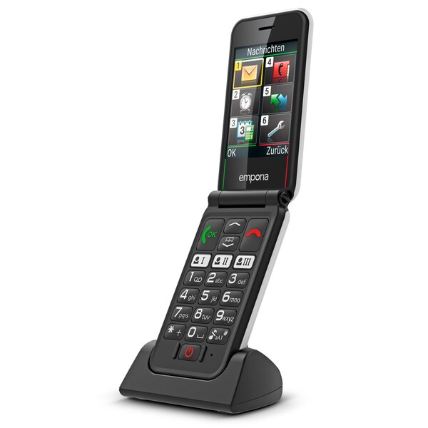 EMPORIA SIMPLICITYglam 4G, Weiß