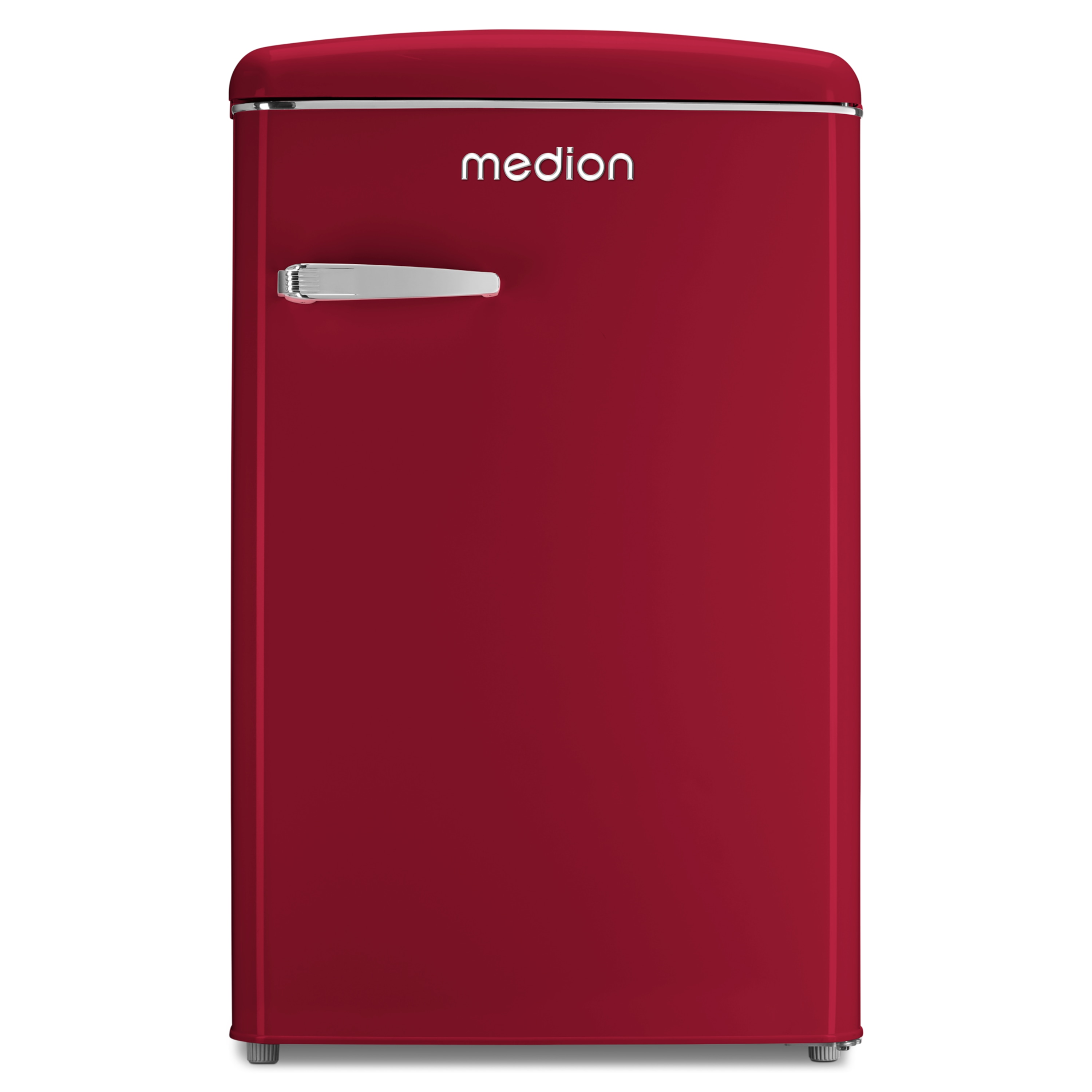 MEDION® LIFE® Kühlschrank mit Gefrierfach MD 37790, 108 L Gesamtnutzinhalt, 37 dB, höhenverstellbare Füße, Energieeffiziensklasse D