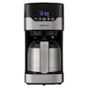 MEDION® Kaffeemaschine mit Thermoskanne MD 18458, Timer-Funktion, Tropf-Stopp, 900 Watt, 1,2 Liter Fassungsvermögen, Aromawahlschalter