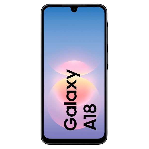 SAMSUNG Galaxy A18 LTE, 128 GB, Black (SM-A185F/DS) + Beclad Starter Kit für Samsung Galaxy A18