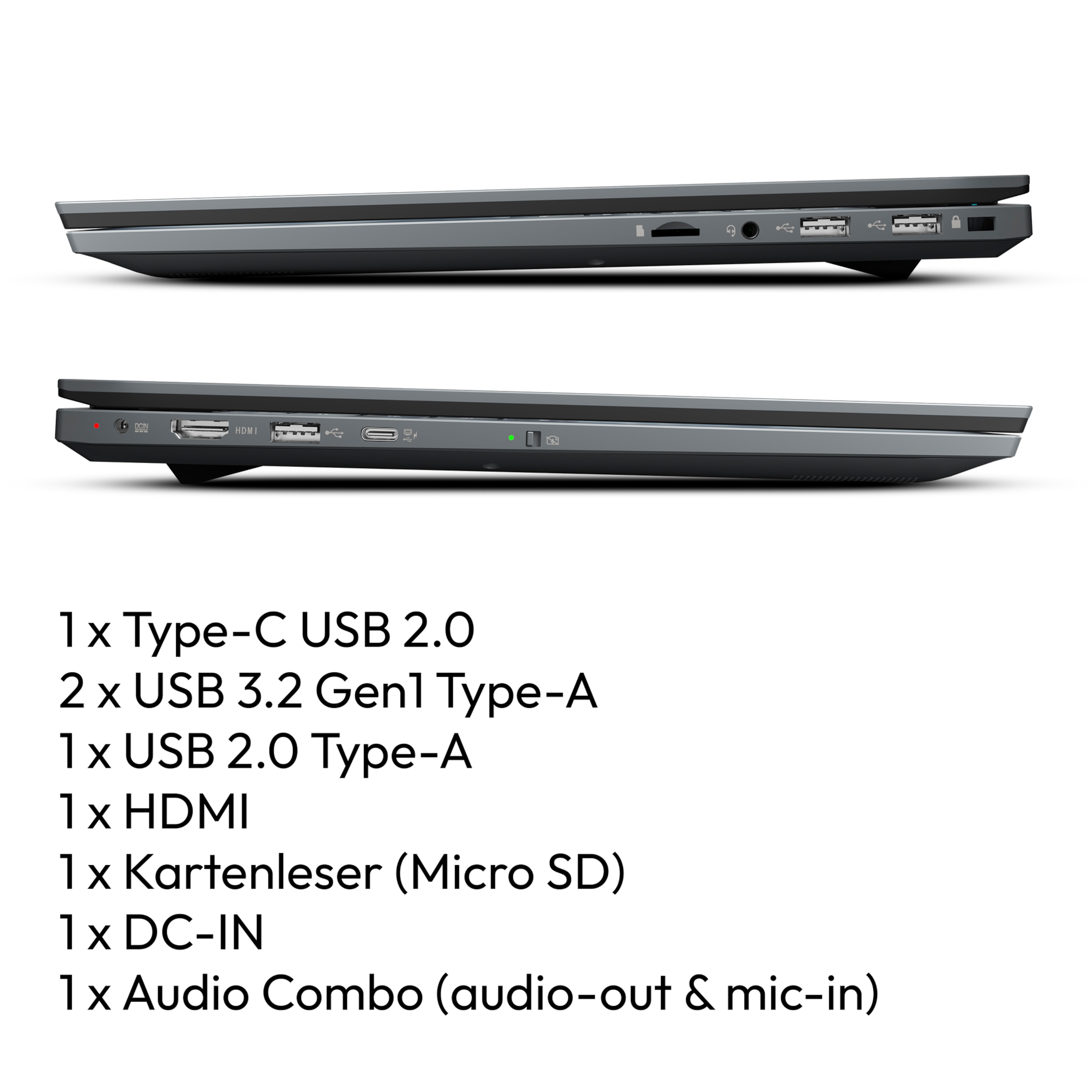 MEDION E15433 Laptop, Intel® Core™ i7-1255U, Windows&nbsp;11&nbsp;Home, 39,6 cm (15,6'') FHD Display, 1 TB SSD, 16 GB RAM
