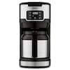 MEDION® LIFE Kaffeemaschine mit Thermoskanne MD11019, 900 Watt Leistung, bis zu 10 Tassen, Timer-Funktion, Touch-Sensir-Bedienfeld