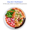 MEDION® LIFE® Mikrowelle mit Heißluft- fritteusen- funktion  MD 11499, 3in1 Mikrowelle, 25 L Garinnenraum, 900 W Mikrowellenleistung, 9 Automatikprogramme