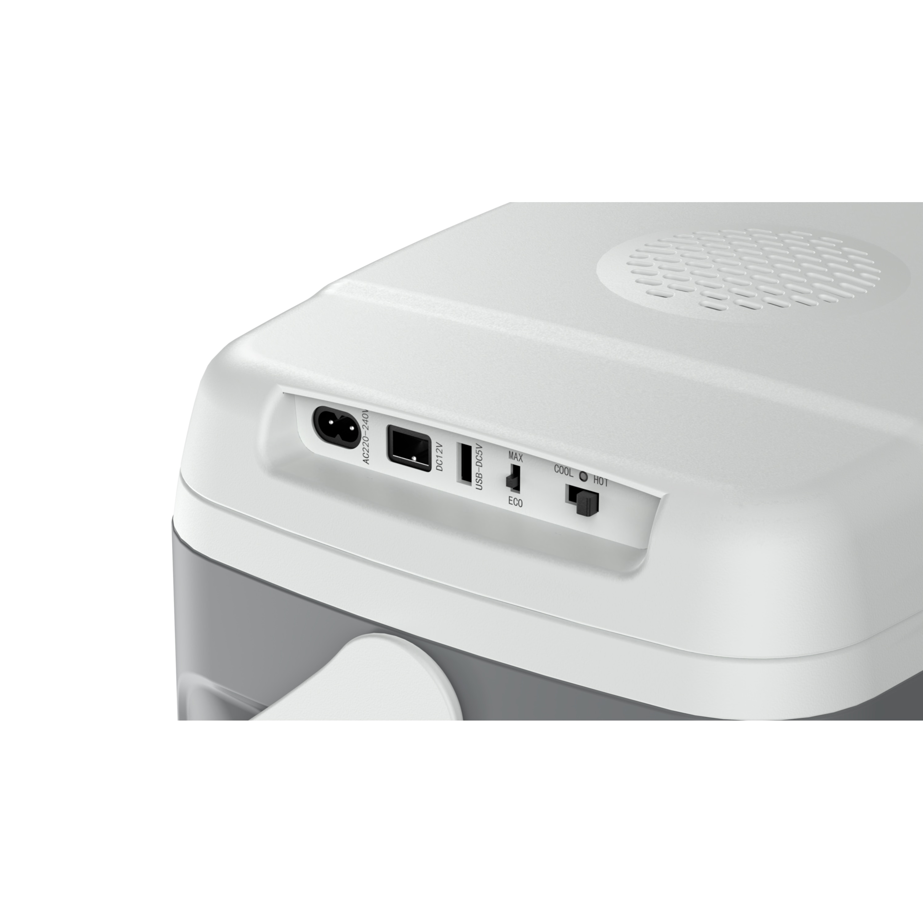 MEDION® MEDION LIFE Thermoelektrische Kühlbox MD370030, 35 L, Kühlen bis 20 °C unter Umgebung, Warmhalten bis 55 °C, 12 V / 230 V / USB 5 V, ECO Modus