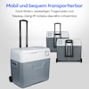 MEDION® LIFE® Kühl- und Gefrierbox MD13112, -20°C bis 20°C, mit Kompressor, 60 Watt, 47 L Stauraum, LED Anzeige, Energieeffizenzklasse D