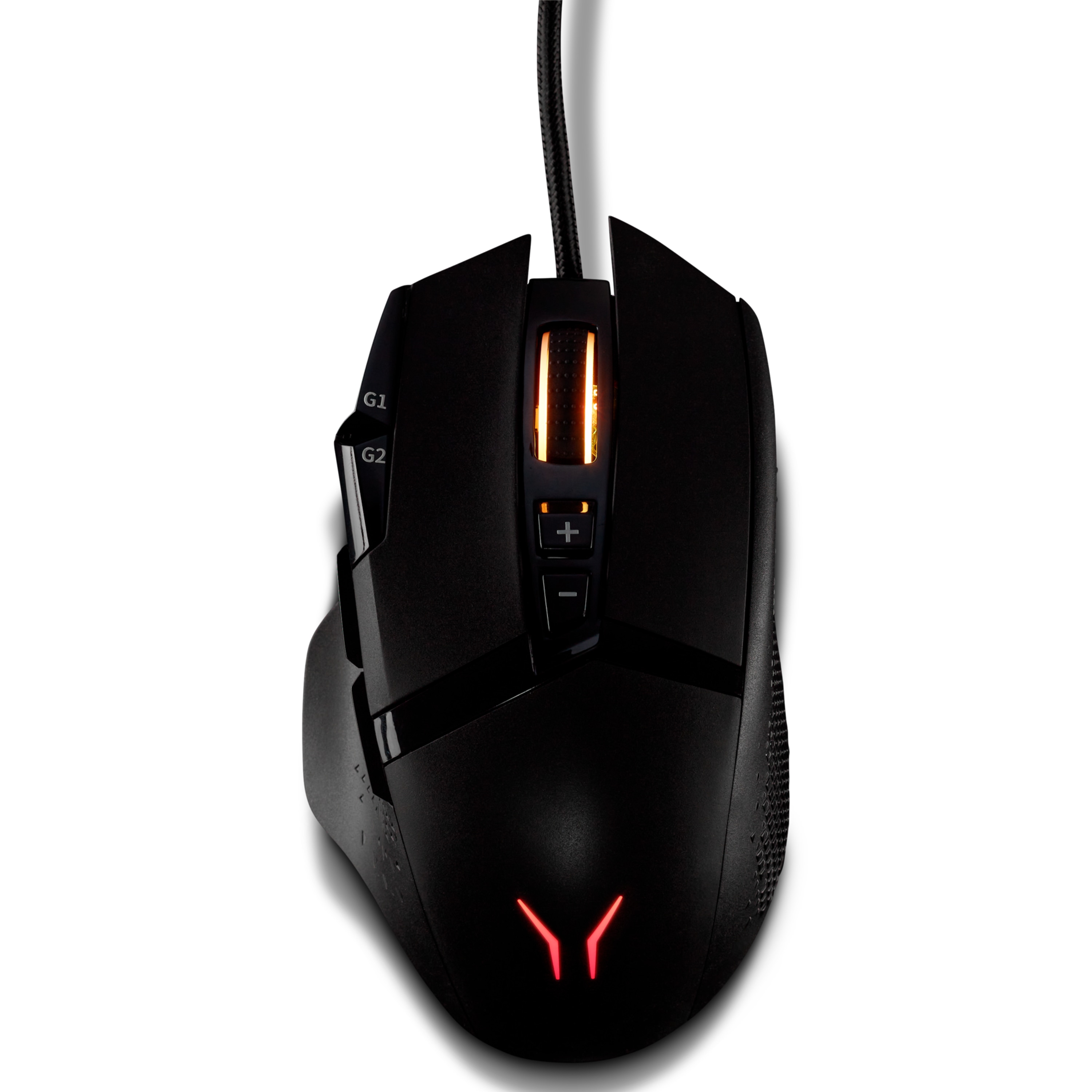 MEDION® ERAZER Wizard P20 Gaming Maus, DPI-Switch, 9 programmierbare Tasten, RGB-Beleuchtung, OMRON Switches, Pixart Sensor