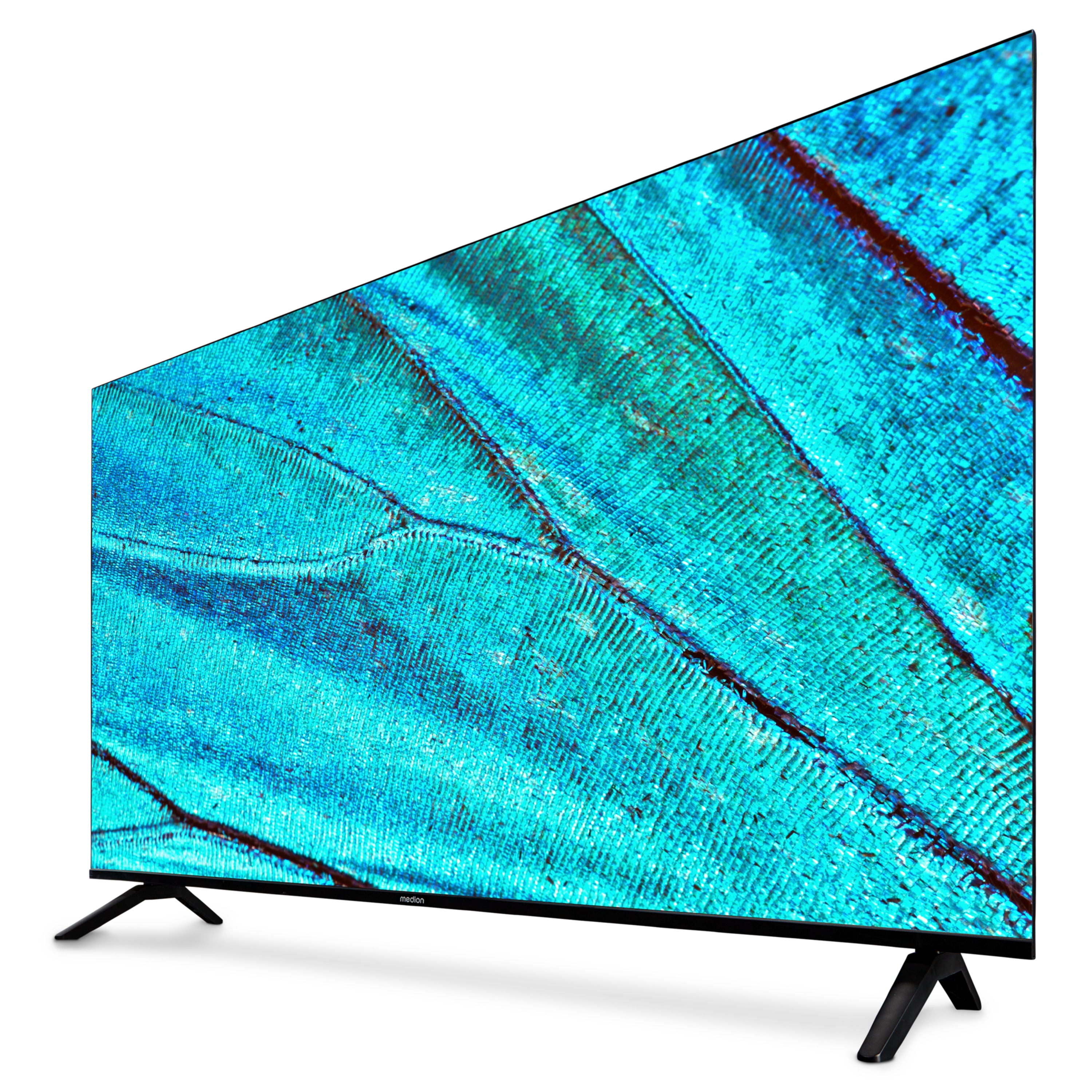 MEDION® LIFE® X8502500 (MD 850200) Ultra HD LCD Smart-TV, 125,7 cm (50'') Ultra HD Display, HDR, PVR ready, NETFLIX, Prime Video, Disney+, DAZN, Paramount+ App, VIDAA App Store, Bluetooth®, HD Triple Tuner, CI+ Schnittstelle